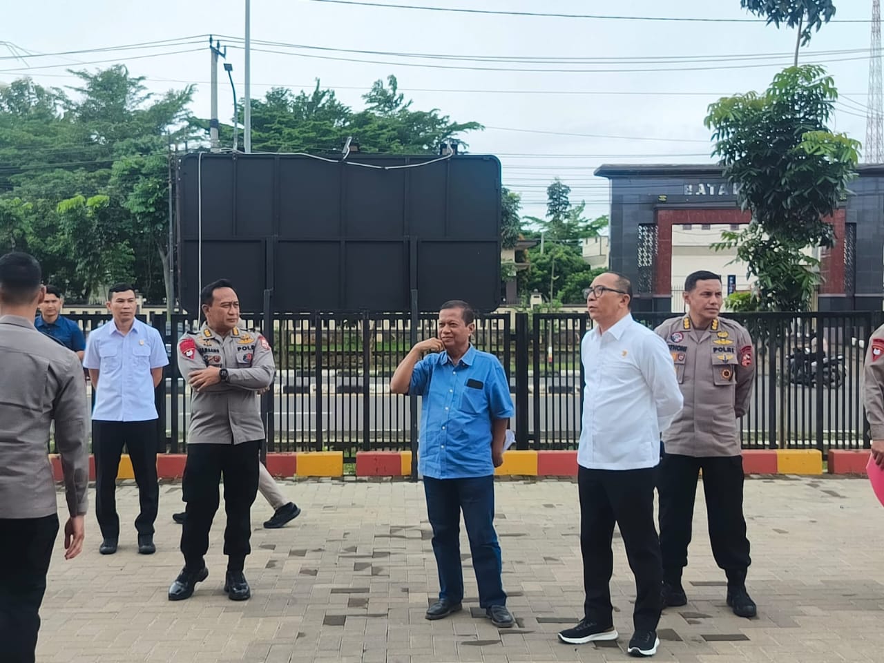 Karojemengar Stamarena Polri Kunjungi Korbrimob Polri di RS Bhayangkara Cikeas