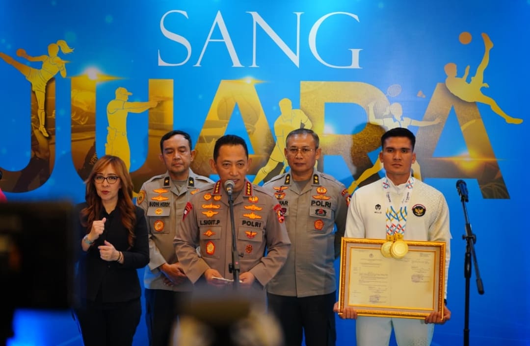 Kapolri Sebut 101 Atlet Peraih Medali SEA Games 2025 Berminat Bergabung dengan Polri