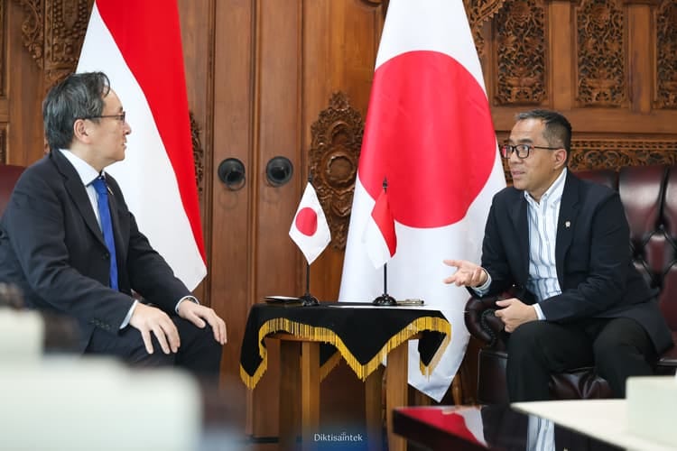 Mendiktisaintek Bahas Kerja Sama Strategis dengan Jepang untuk Tingkatkan Pendidikan dan Riset