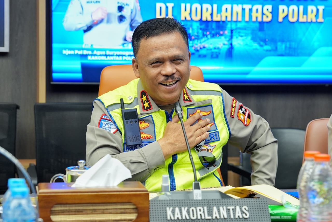 Kakorlantas Terima Audiensi Kompolnas, Tegaskan Operasi Ketupat 2026 Lebih Humanis