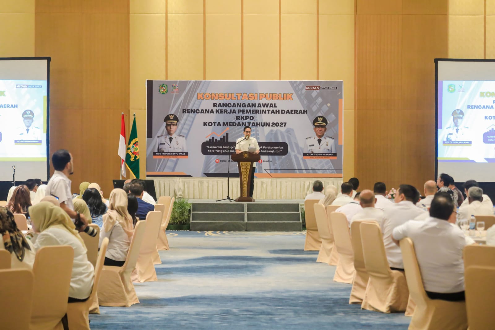 RKPD Medan 2027 Dibuka, Rico Waas Ajak Stakeholder Perkuat Perencanaan dan Investasi Berkelanjutan