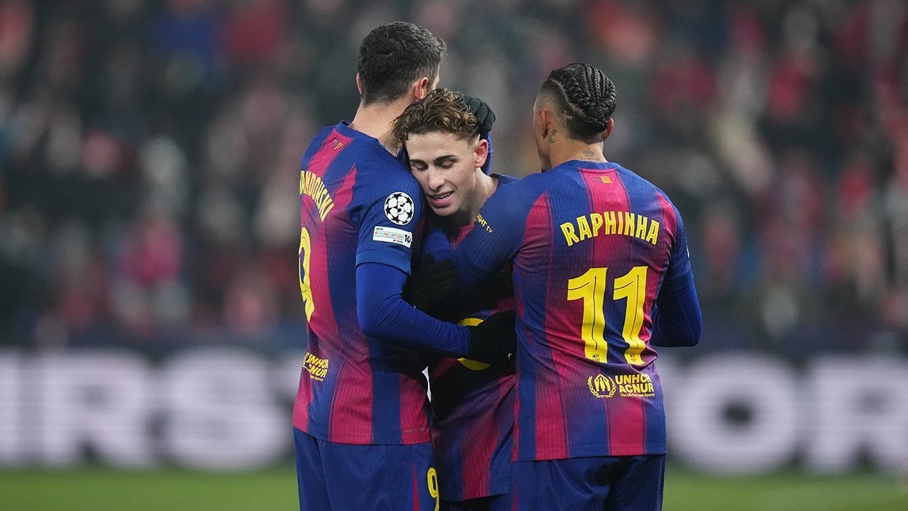 Barcelona Taklukkan Slavia Praha 4-2, Peluang Lolos Langsung Tetap Terbuka
