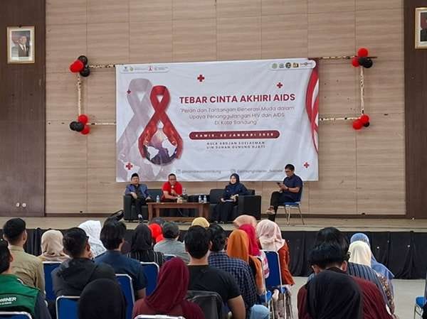 Mahasiswa Bandung Turut Berperan sebagai Agen Perubahan Penanggulangan HIV/AIDS