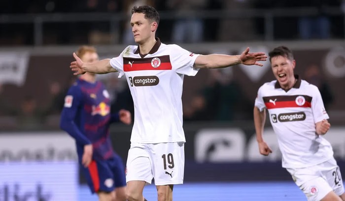 RB Leipzig Gagal Menang, St Pauli Paksa Hasil Imbang Lewat Penalti Injury Time