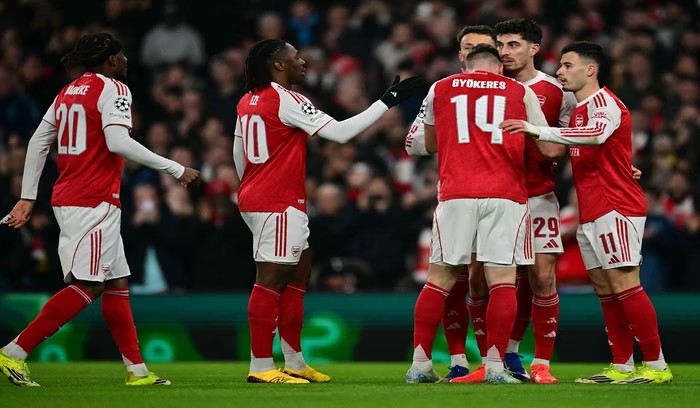 Arsenal Tutup Fase Liga Liga Champions dengan Rekor Sempurna