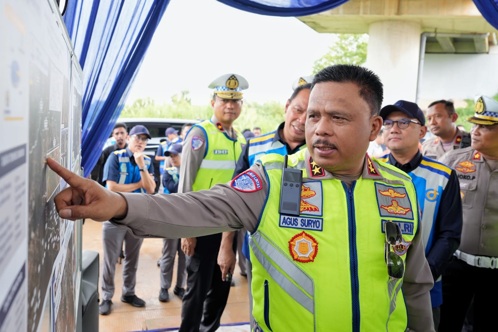 Kakorlantas Polri Tinjau Kesiapan Tol Japek II Selatan sebagai Jalur Alternatif Lebaran 2026