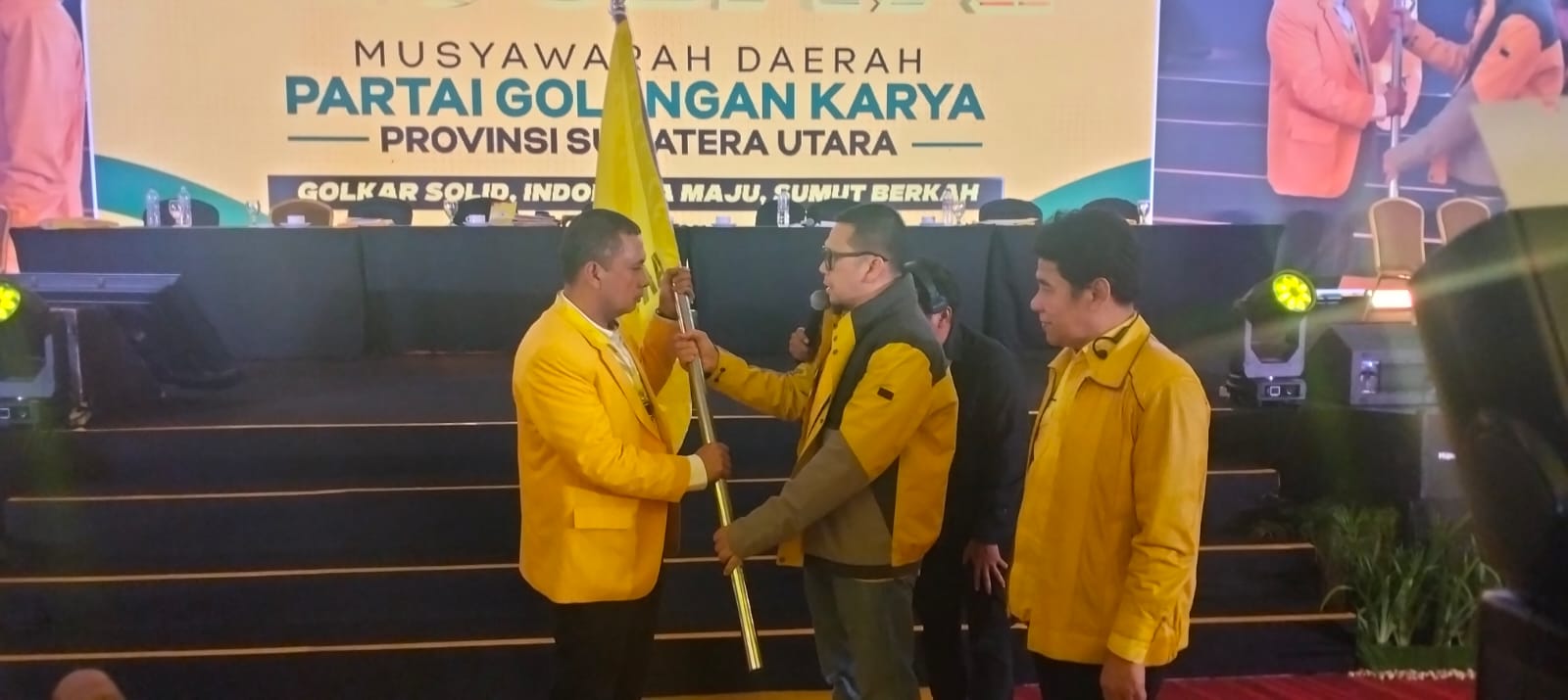Andar Harahap Terpilih Aklamasi Jadi Ketua Golkar Sumut Periode 2025-2030