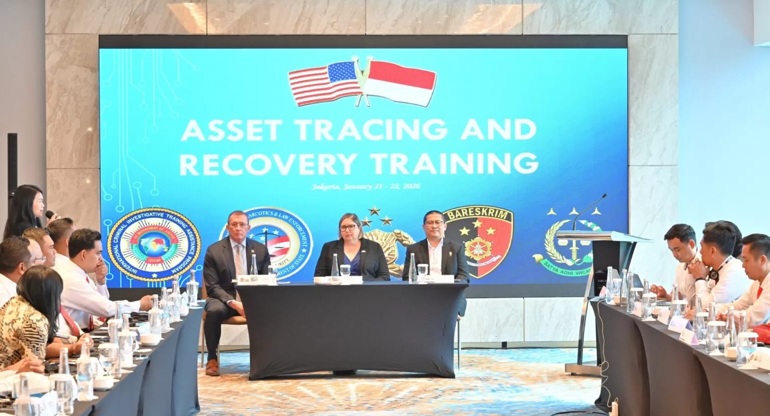 Indonesia-AS Perkuat Kerja Sama, Ratusan Aparat Ikuti Pelatihan Pelacakan Aset Kejahatan Keuangan