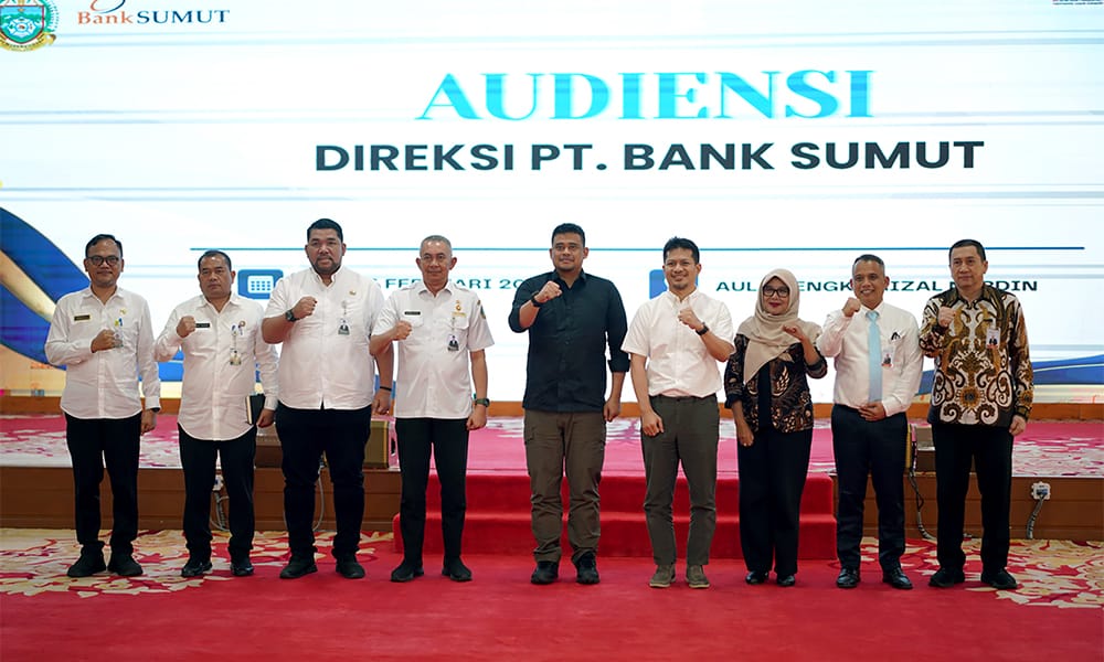Bobby Nasution Tegaskan Dirut Baru Harus Dorong Bank Sumut Lebih Progresif di Bidang Keuangan