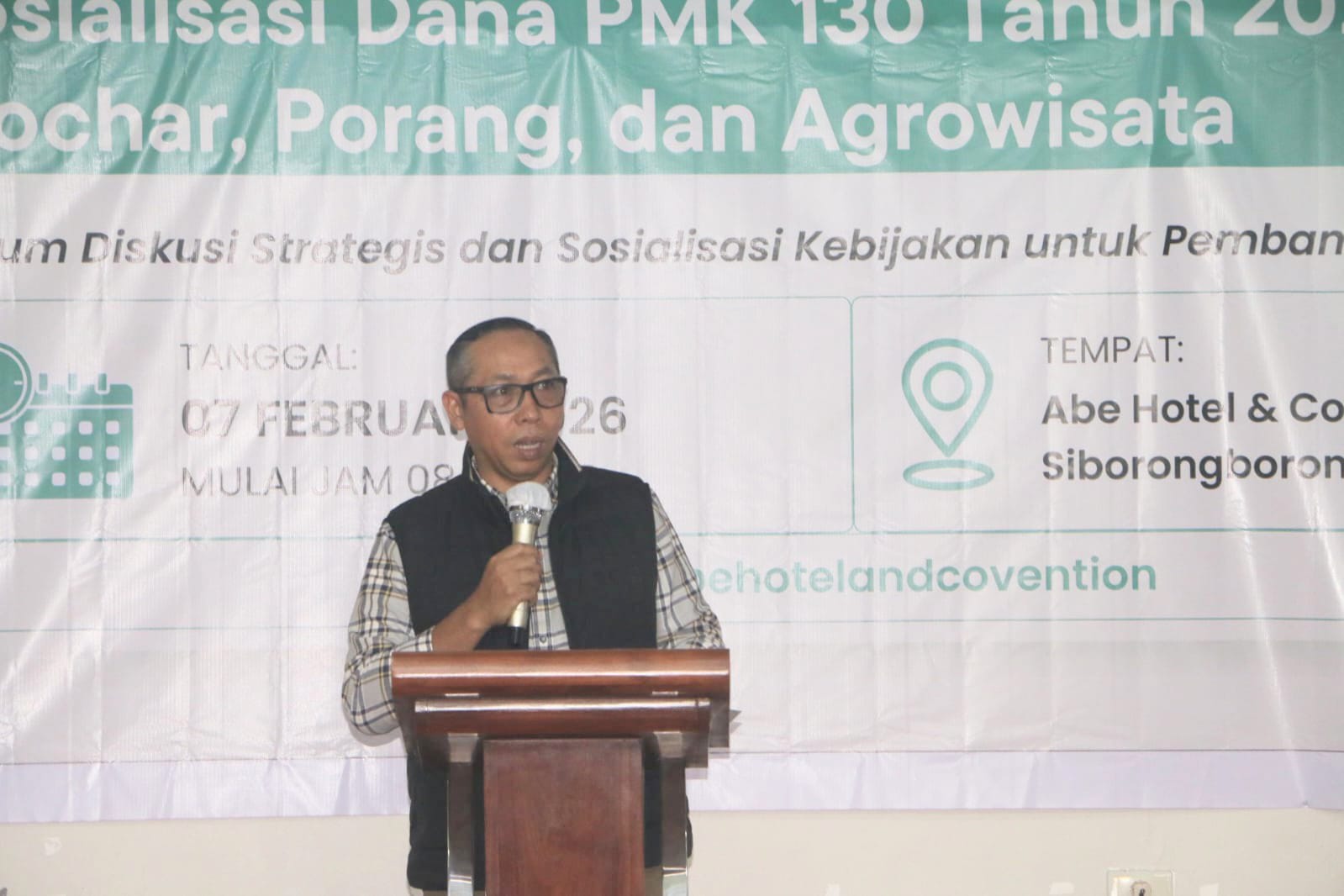 PT Tano Persada Nusantara Gelar Panel Diskusi Sosialisasi Porang dan Agrowisata, Bupati Taput Apresiasi Peningkatan Pertanian