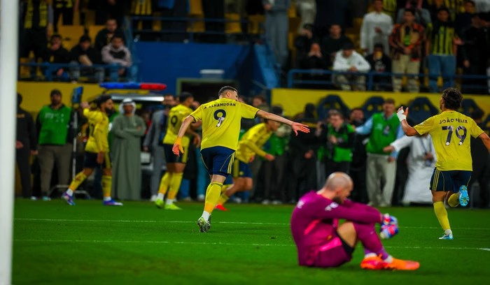 Al Nassr Tetap Perkasa Tanpa Ronaldo, Kalahkan Al Ittihad 2-0 di Tengah Isu Konflik