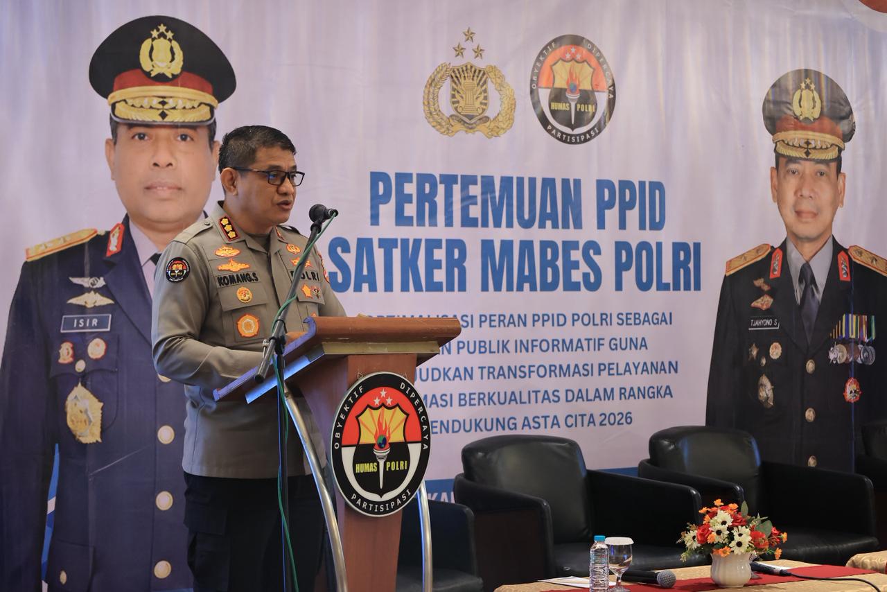 Divhumas Polri Gelar Rakor PPID 2026 untuk Perkuat Keterbukaan Informasi Publik