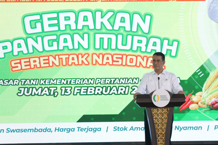 Jelang Ramadan-Idulfitri, Mentan Amran Pastikan 9 Komoditas Swasembada dan Harga Sesuai HET