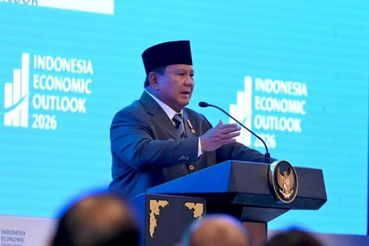 Presiden Soroti Keberhasilan Swasembada Beras dalam Indonesia Economic Outlook 2026