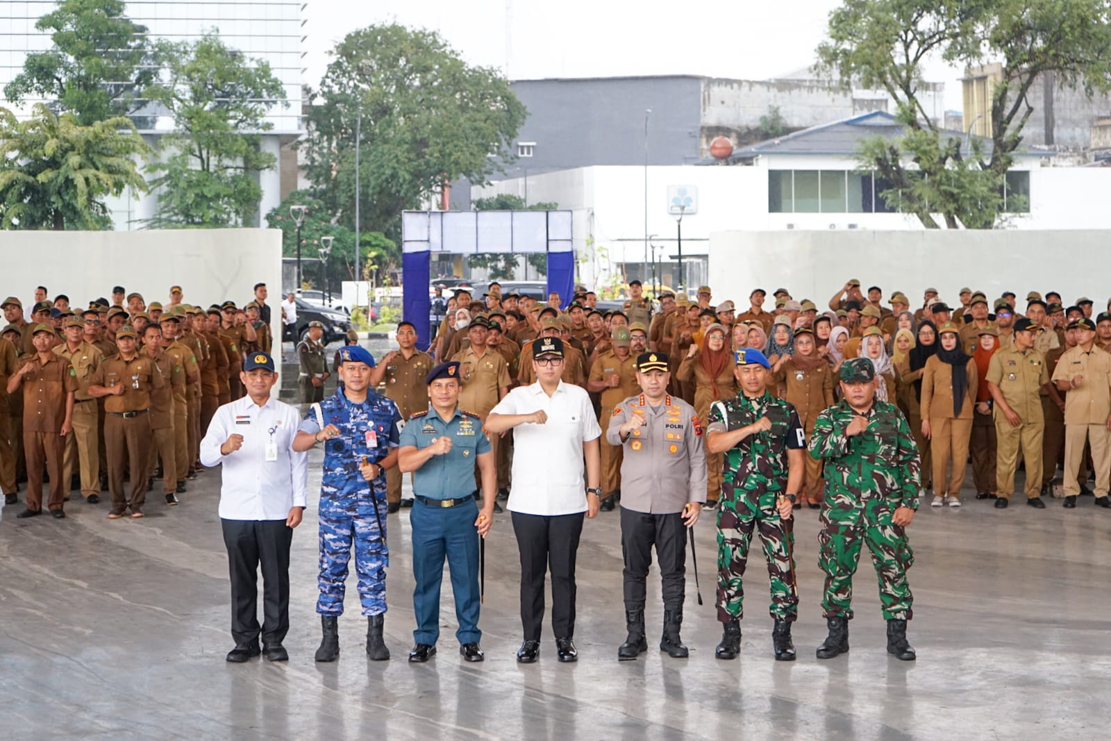Hujan Guyur Apel Gabungan, Wali Kota Medan Tekankan Ketenteraman Ramadan 1447 H