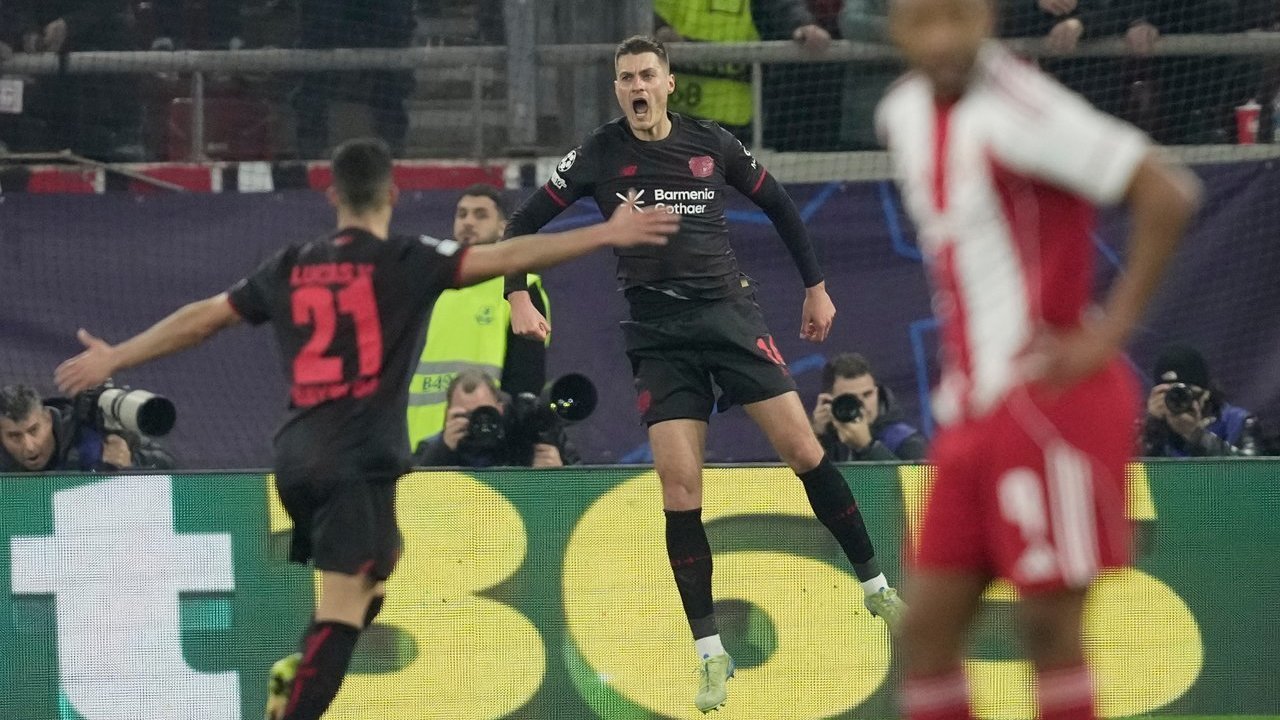 Leverkusen Ukir Sejarah, Schick Borong Dua Gol Tumbangkan Olympiakos 2-0