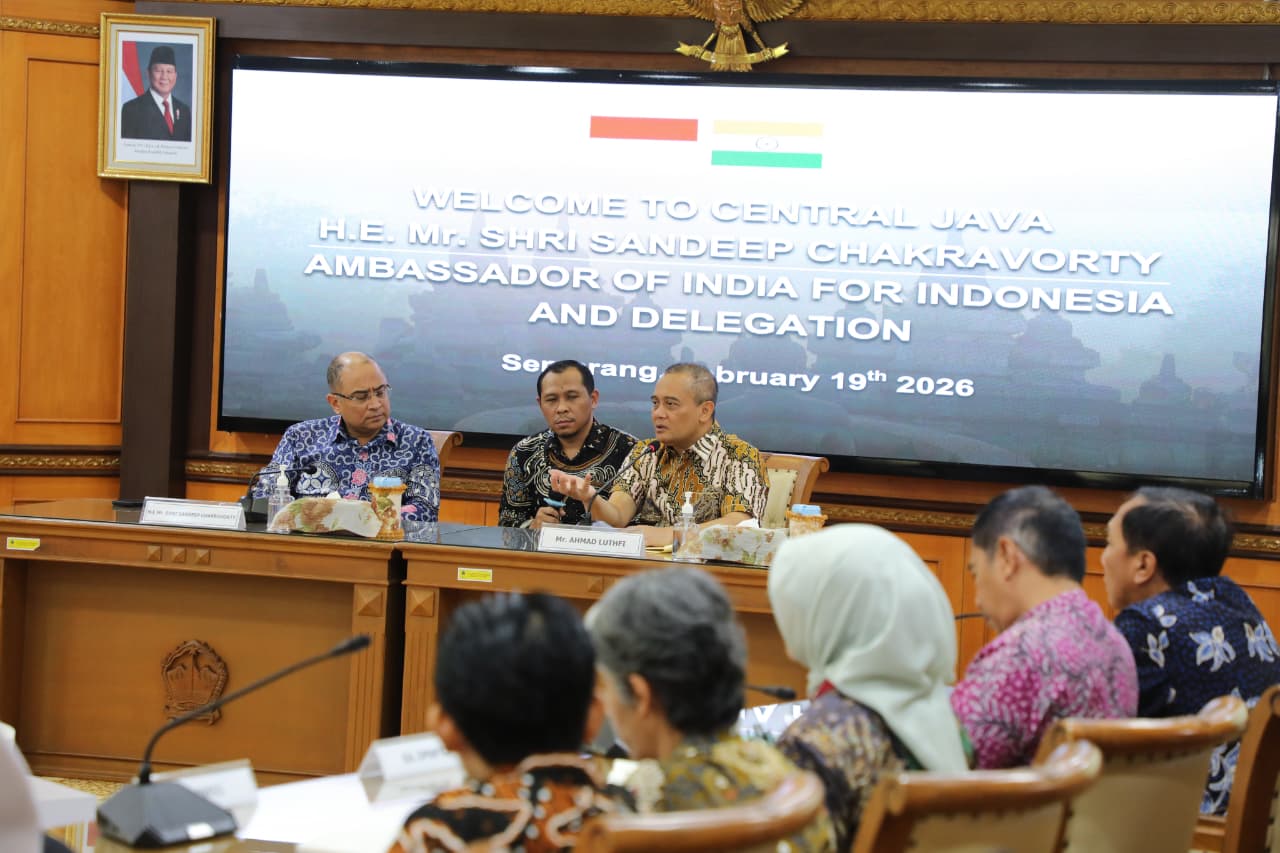 12 Pengusaha India Jajaki Peluang Investasi di Jawa Tengah
