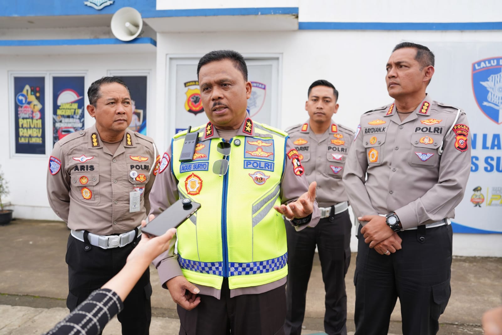 Kakorlantas Perkuat Pengawasan Arus Mudik Bocimi dengan VTOL dan ETLE Drone