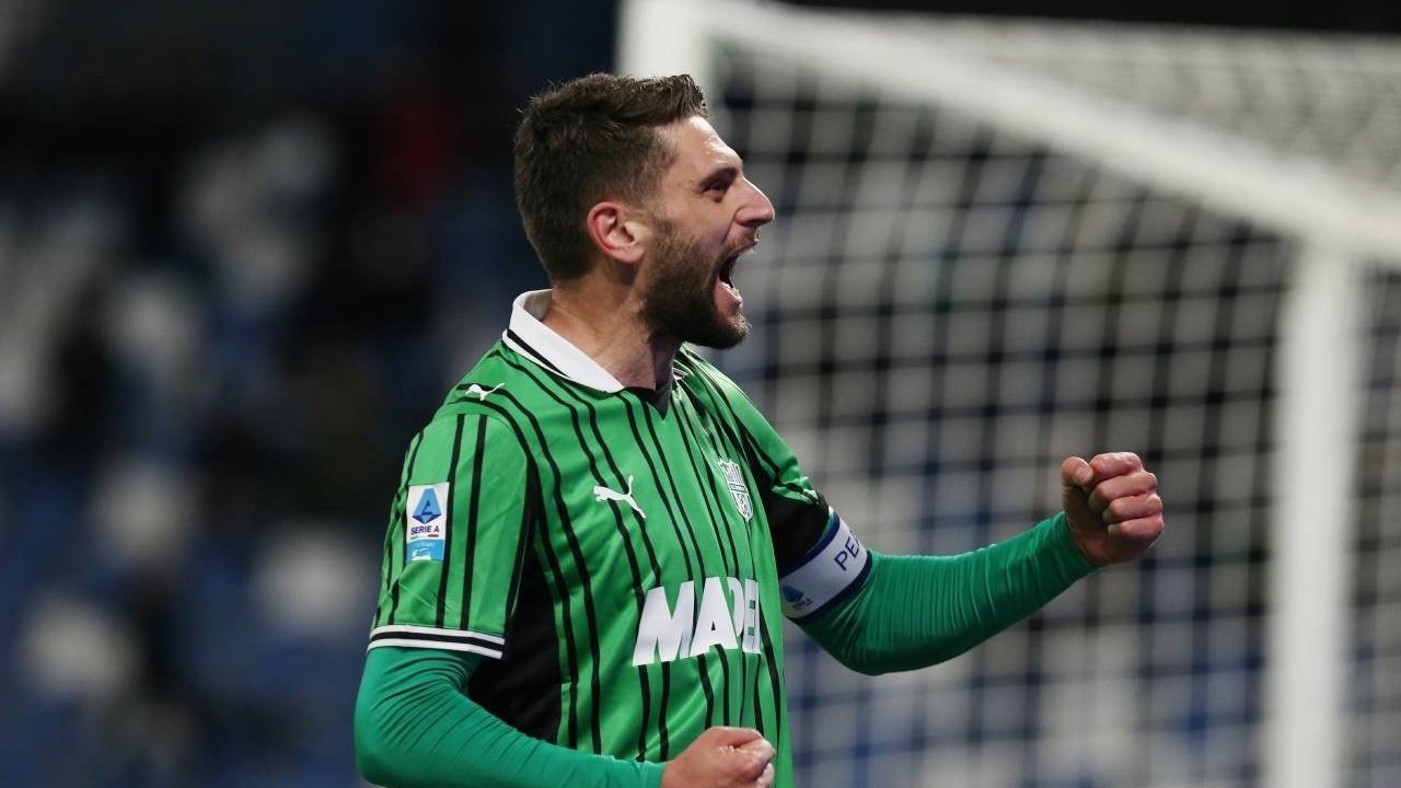 Sassuolo Hajar Verona 3-0, Berardi Borong Dua Gol