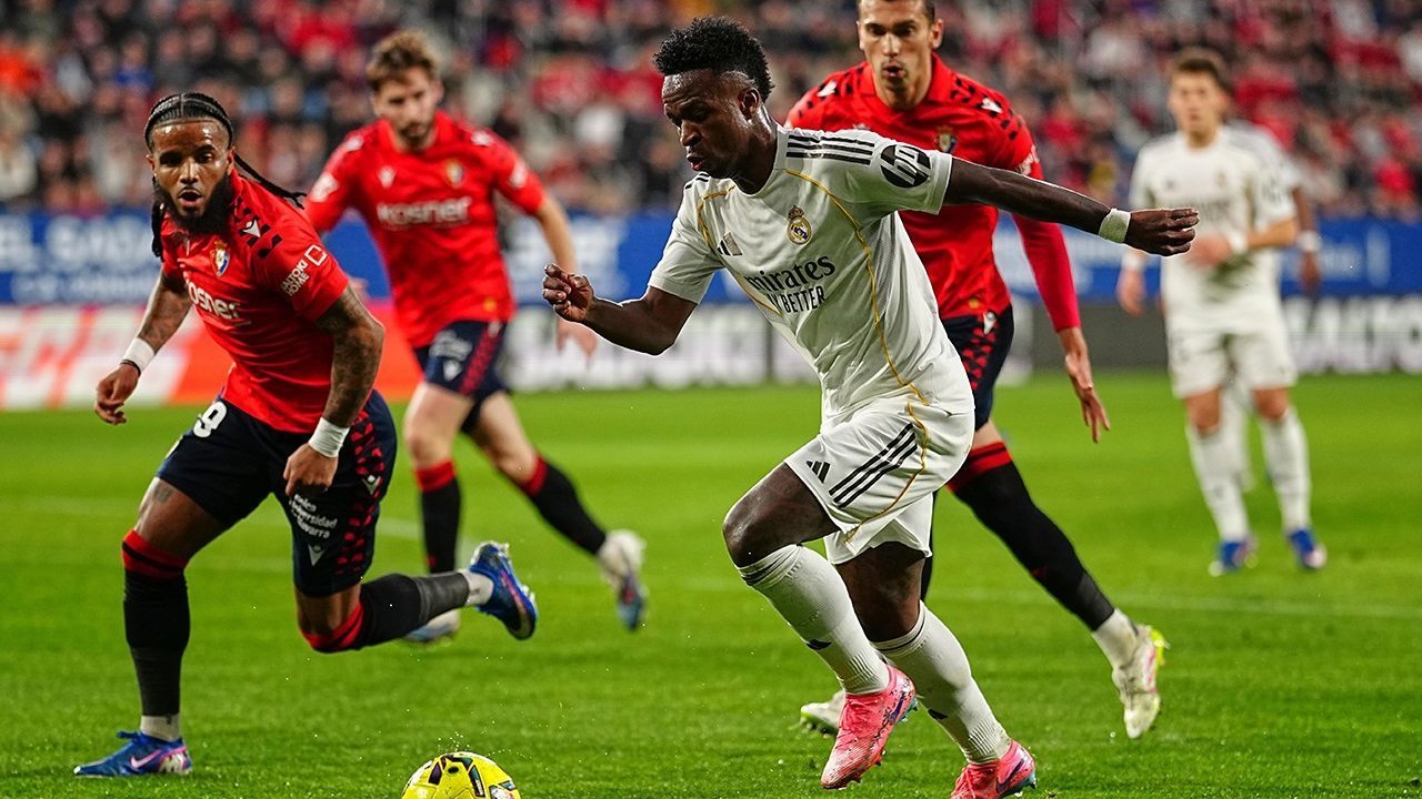 Real Madrid Tumbang 1-2 di Markas Osasuna, Gol Menit Akhir Jadi Penentu