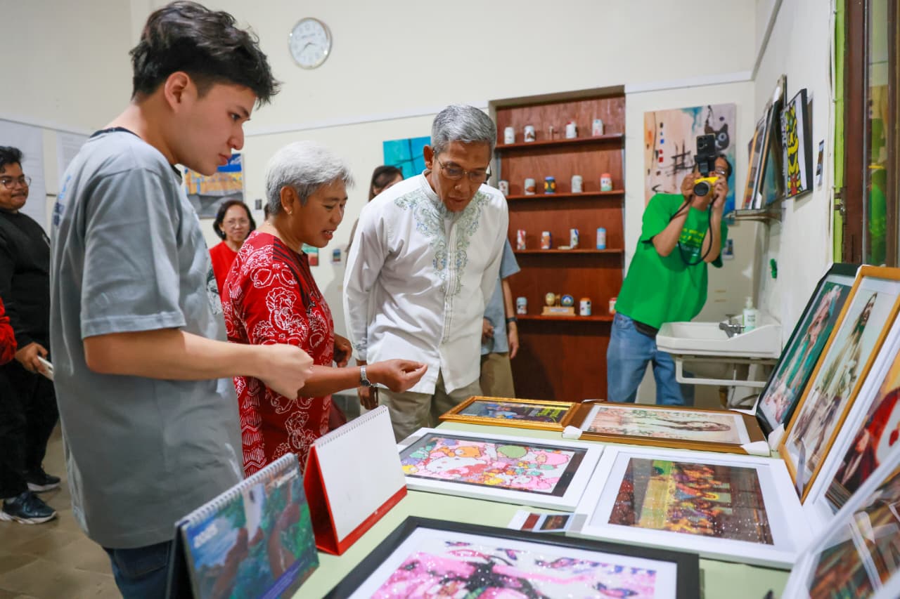 Sekda Jateng Hadiri Pameran Lukisan Difabel: Difabel Perlu Difasilitasi, Bukan Dikasihani