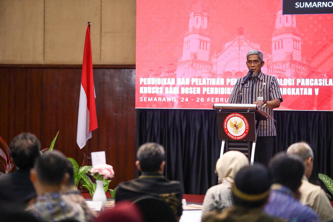 200 Dosen dari Seluruh Indonesia Jalani Pendidikan Ideologi Pancasila di Jawa Tengah