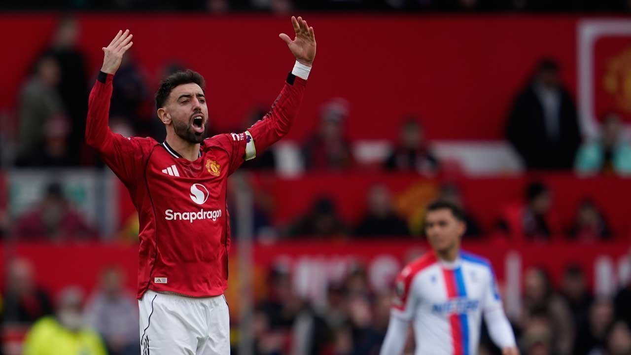 Bruno Fernandes Jadi Penentu Kemenangan Manchester United atas Crystal Palace