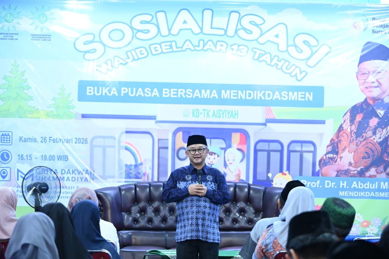 Mendikdasmen Perkuat Guru PAUD dan Pemenuhan Gizi Anak dalam Sosialisasi Wajib Belajar 13 Tahun