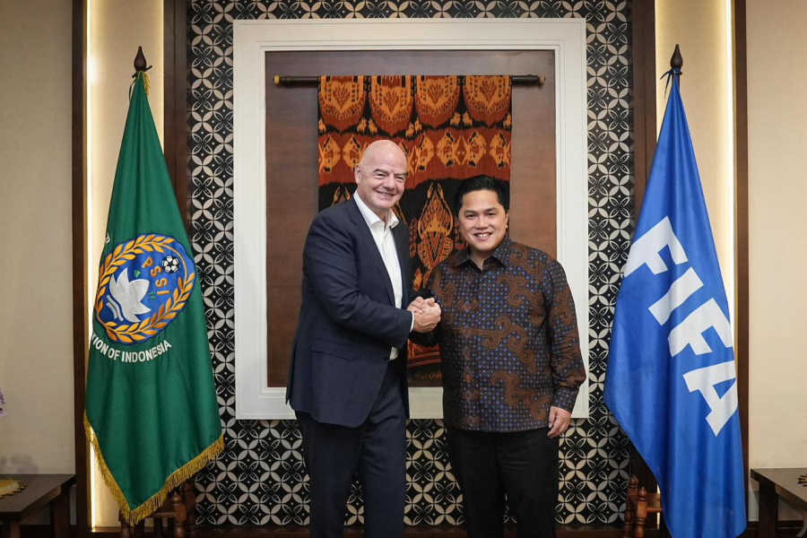Erick Thohir Apresiasi 10 Tahun Kepemimpinan Gianni Infantino, Sebut FIFA Bawa Transformasi Besar
