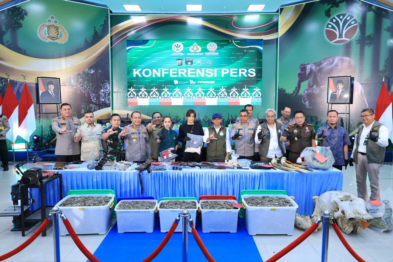 Polri: Penanganan Kasus Gajah Mati Ditembak di Riau Berbasis Ilmiah, 15 Tersangka Diamankan