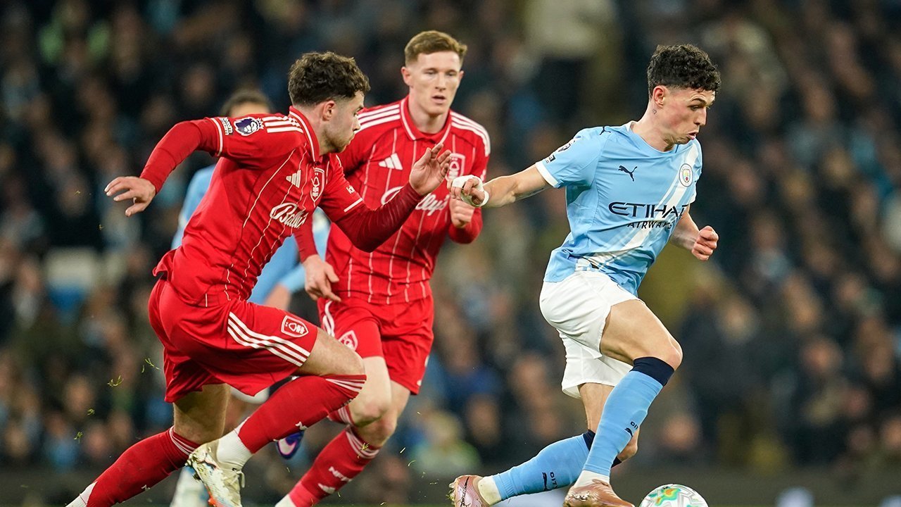 Manchester City Ditahan Nottingham Forest 2-2 di Etihad Stadium