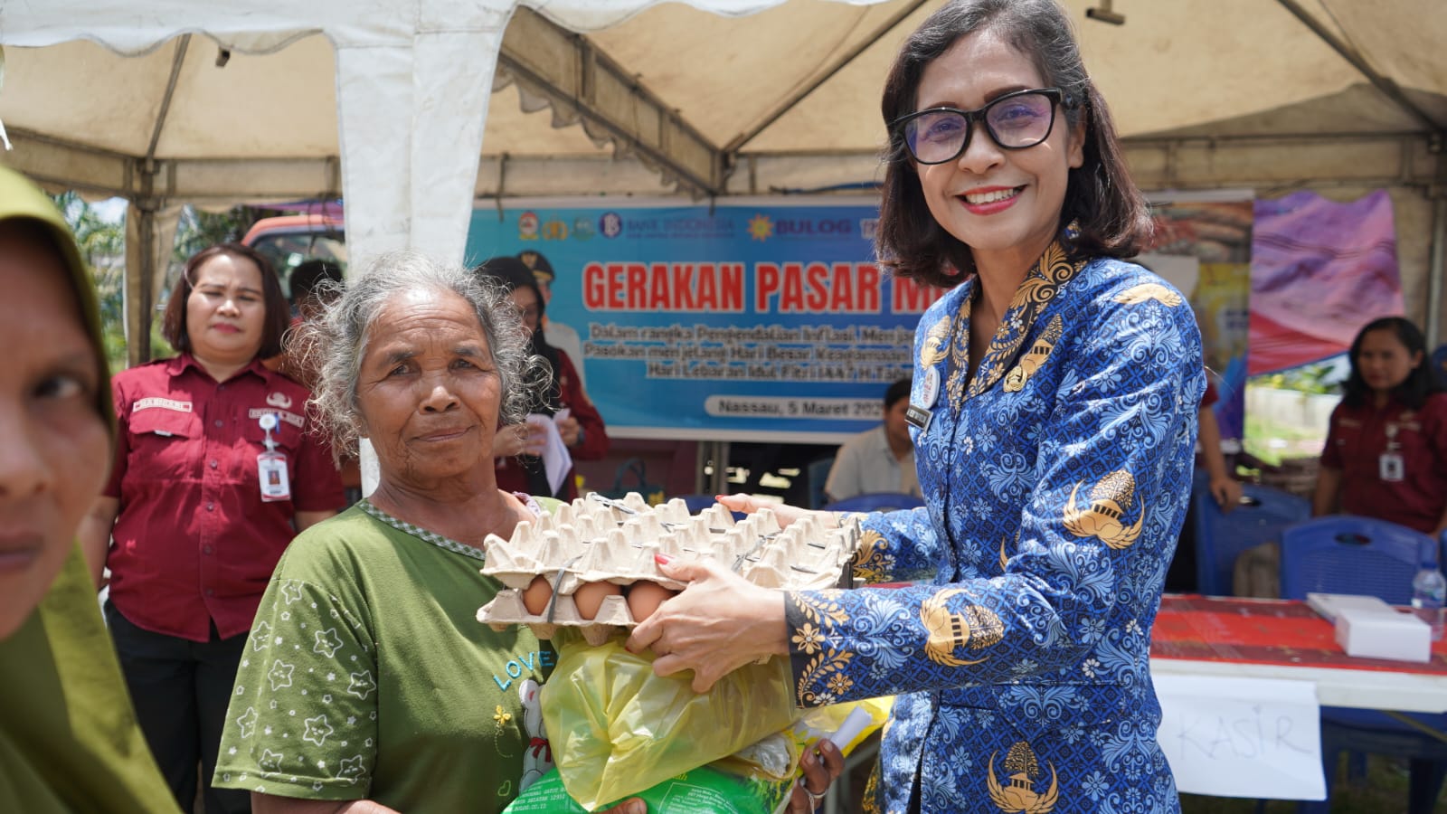 Warga Nassau Toba Sambut GPM dengan Rasa Syukur dan Ucapkan Terimakasih ke Bupati