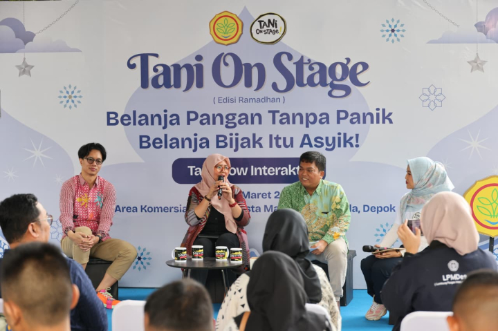 Kementan Kampanyekan Belanja Pangan Tanpa Panik Jelang Idulfitri melalui “Tani On Stage”