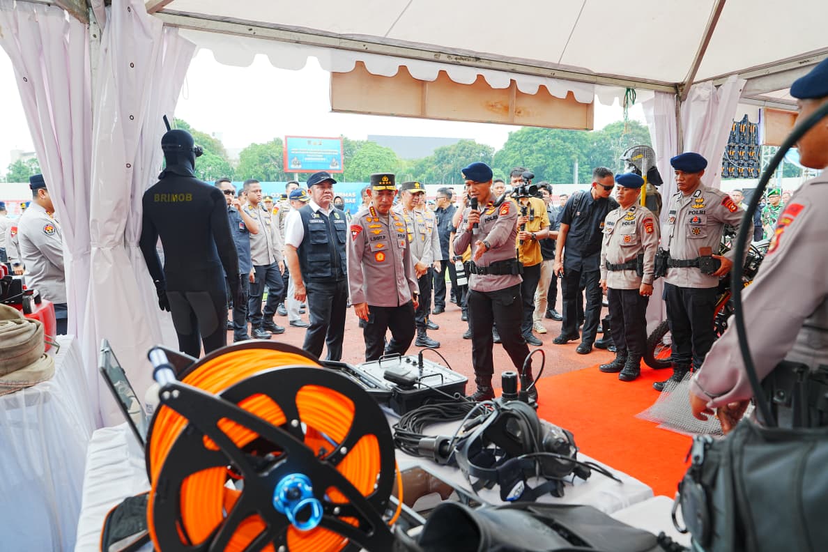 Kapolri Cek Kesiapan Personel dan Sarpras Antisipasi Bencana Jelang Mudik Lebaran 2026