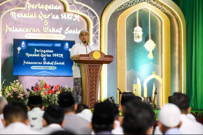 Taj Yasin Luncurkan Wakaf Sosial, Dorong Perbankan Tingkatkan Pemberdayaan Ekonomi Masyarakat