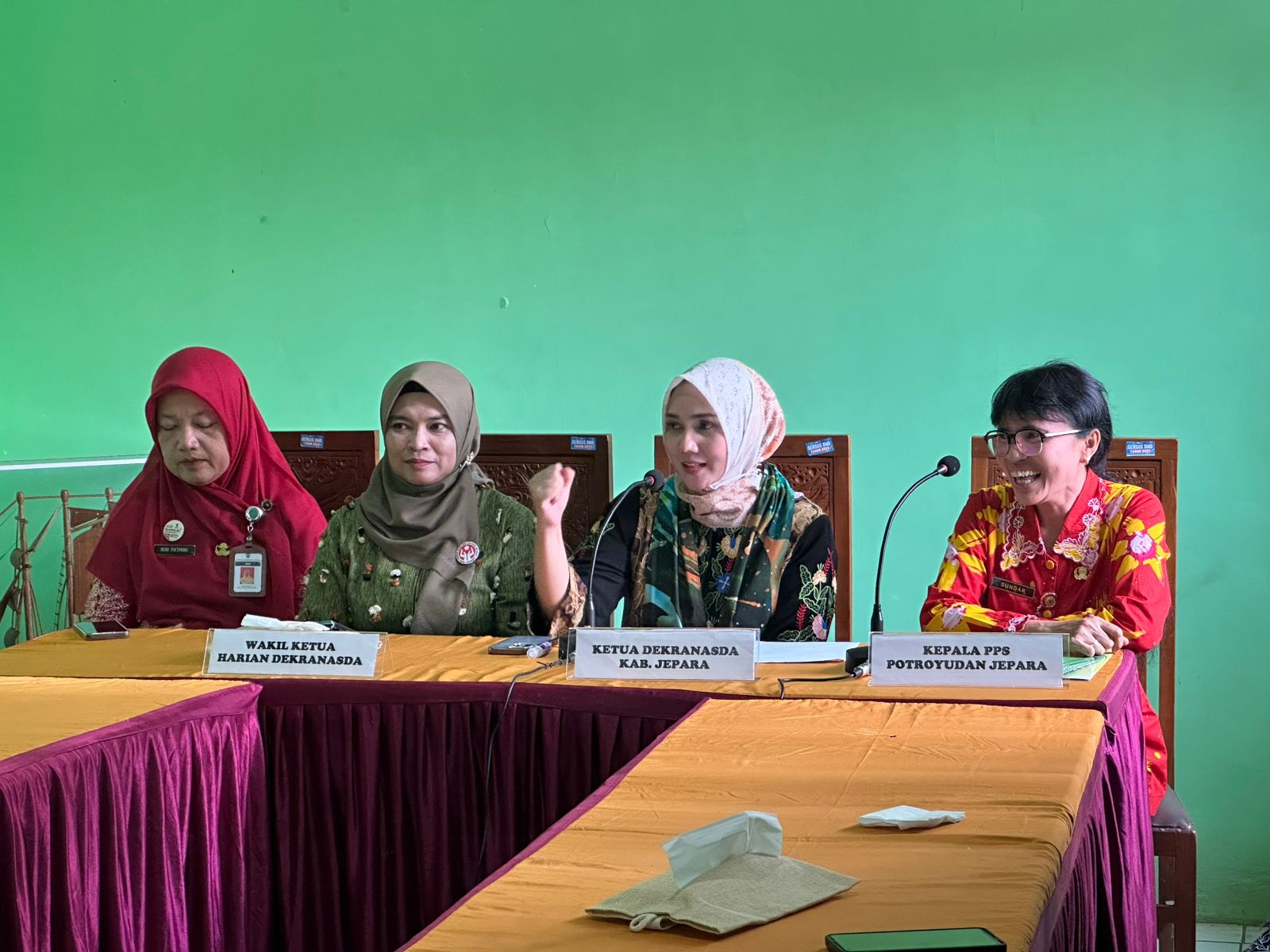 Batik Ciprat Warga Binaan Waluyotomo Didorong Dekranasda Jepara untuk Naik Kelas