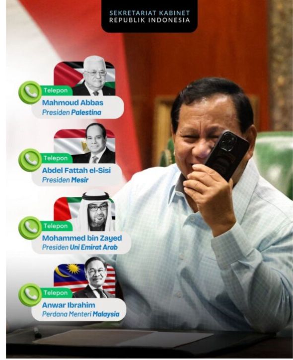 Seskab Teddy Ungkap Presiden Prabowo Hubungi Presiden Palestina, Sampaikan Ucapan Idulfitri dan Pererat Solidaritas