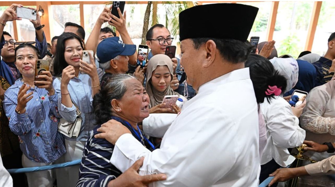 Lebaran di Istana, Warga Bertemu Presiden Prabowo dalam Suasana Penuh Haru dan Bahagia