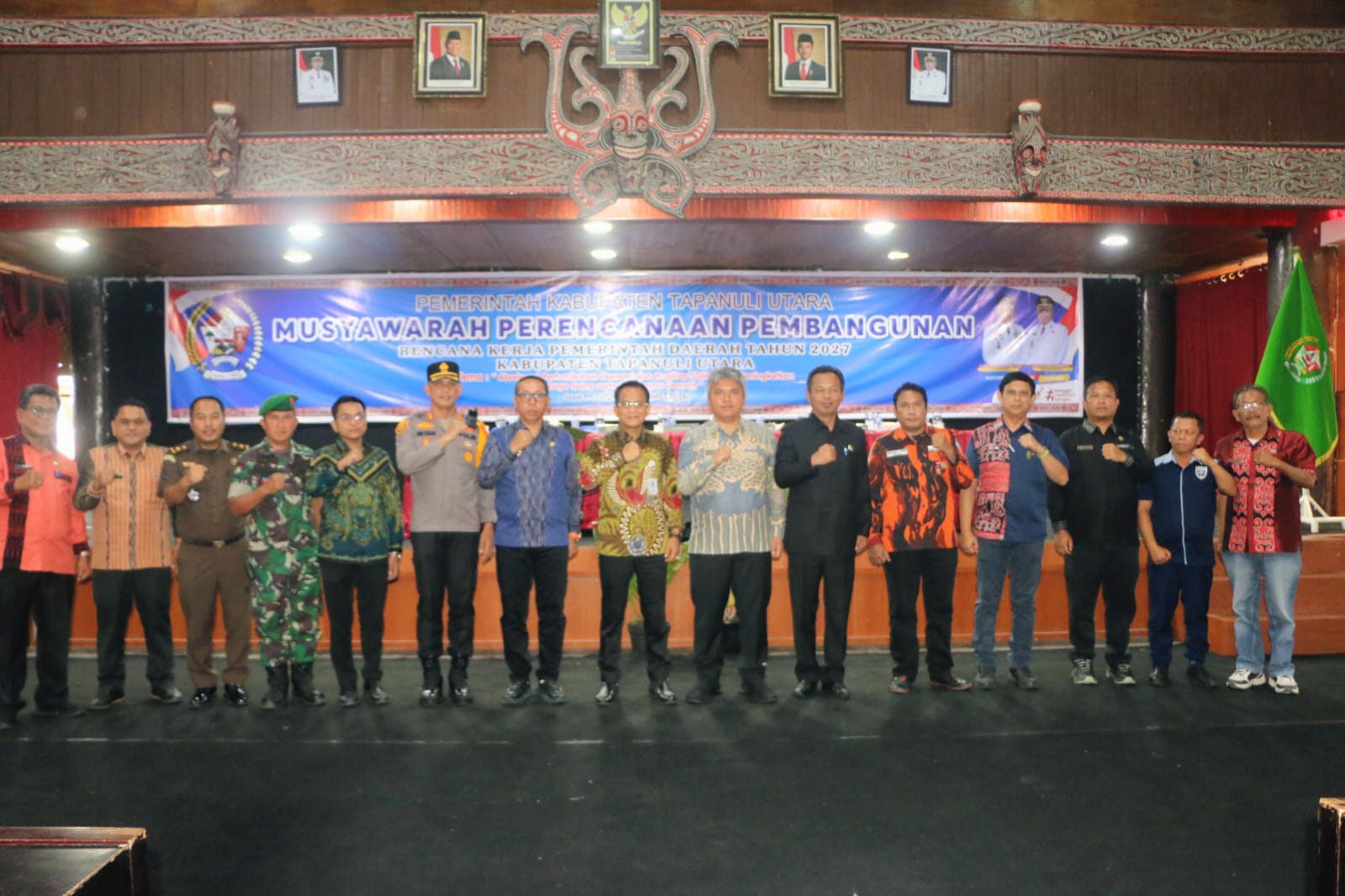 Bupati JTP Dorong Akselerasi Ekonomi dan Penguatan SDM dalam Musrenbang RKPD Taput