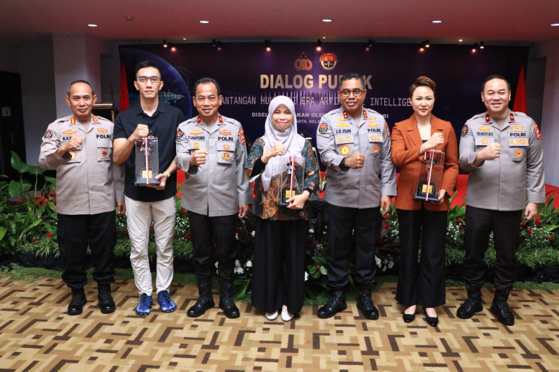 Polri Gelar Dialog Publik Bahas Tantangan Hukum di Era Kecerdasan Artifisial