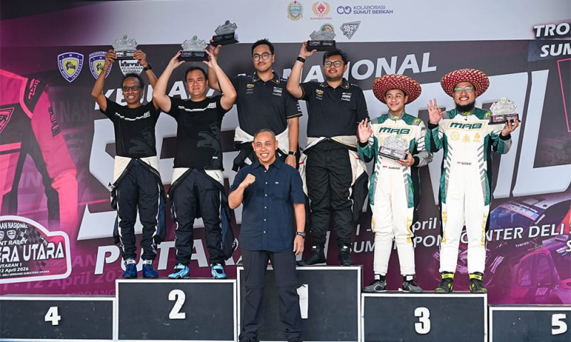 Sprint Rally 2026 Seri 1 Sukses Digelar, Dongkrak Ekonomi Sumut