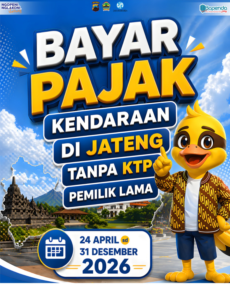 Jateng Berlakukan Pembayaran PKB Tanpa KTP Pemilik Lama hingga Akhir 2026