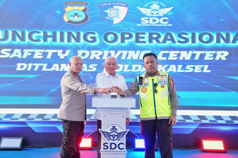 Kakorlantas Resmikan Safety Driving Center Polda Kalsel di Banjarmasin