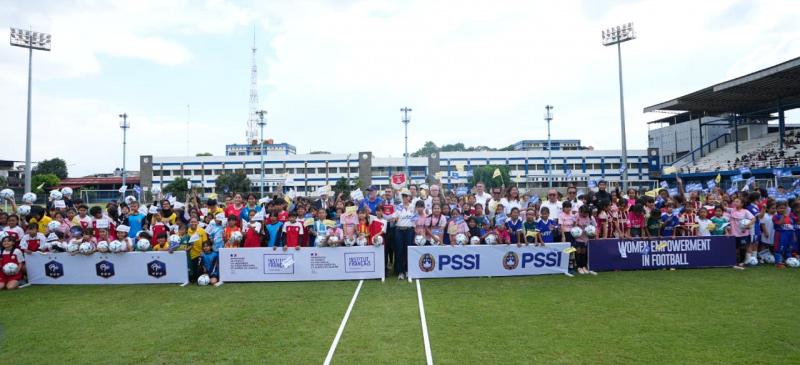 Coaching Clinic Indonesia-Prancis Resmi Digelar, Dorong Sepak Bola Putri ke Level Global