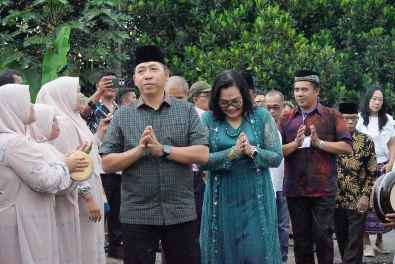 Bupati Taput Hadiri Halal Bihalal Masyarakat Luat Pahae