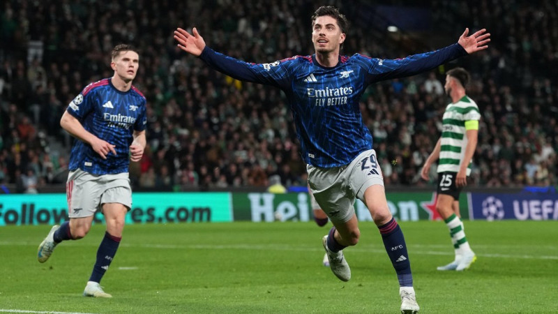 Arsenal Pecah Kutukan di Portugal, Menang Dramatis 1-0 atas Sporting CP