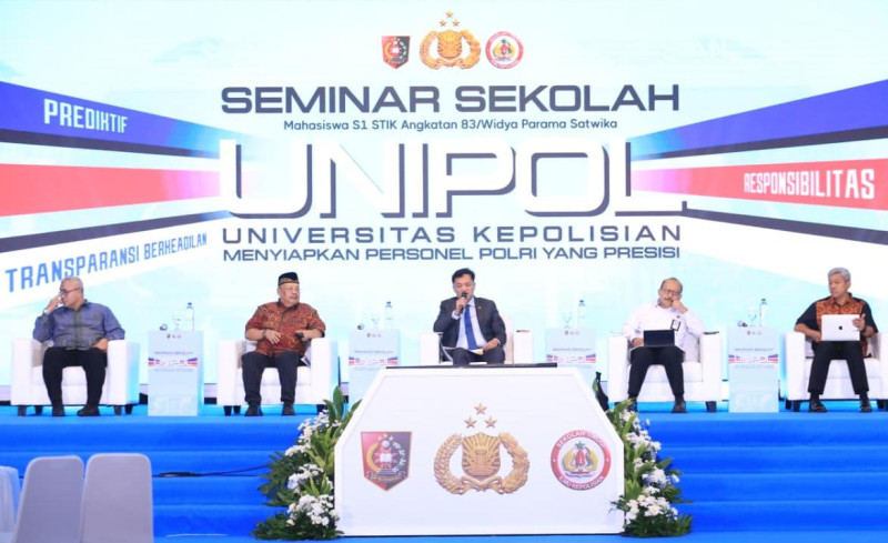 STIK Lemdiklat Polri Gelar Seminar UNIPOL, Dorong Transformasi Pendidikan untuk Personel Presisi
