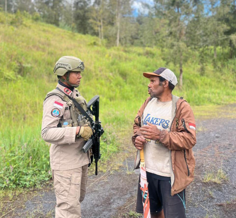 Patroli Taktis Operasi Damai Cartenz 2026 Perkuat Keamanan di Sinak