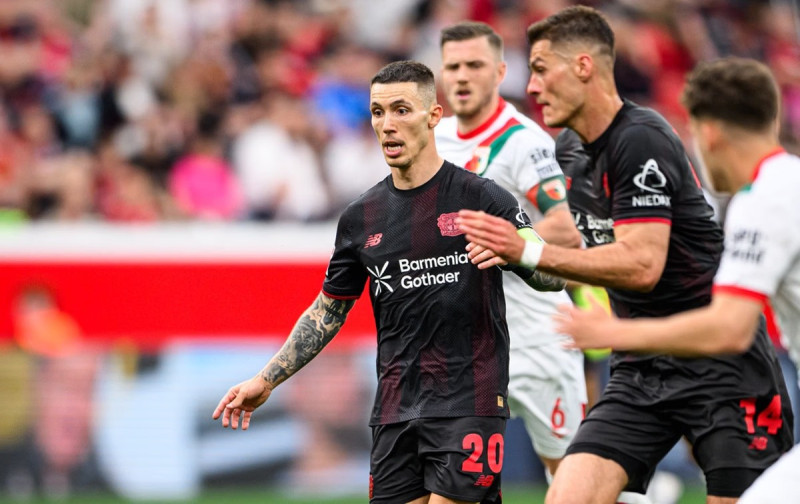 Leverkusen Tumbang 1-2 dari Augsburg di BayArena