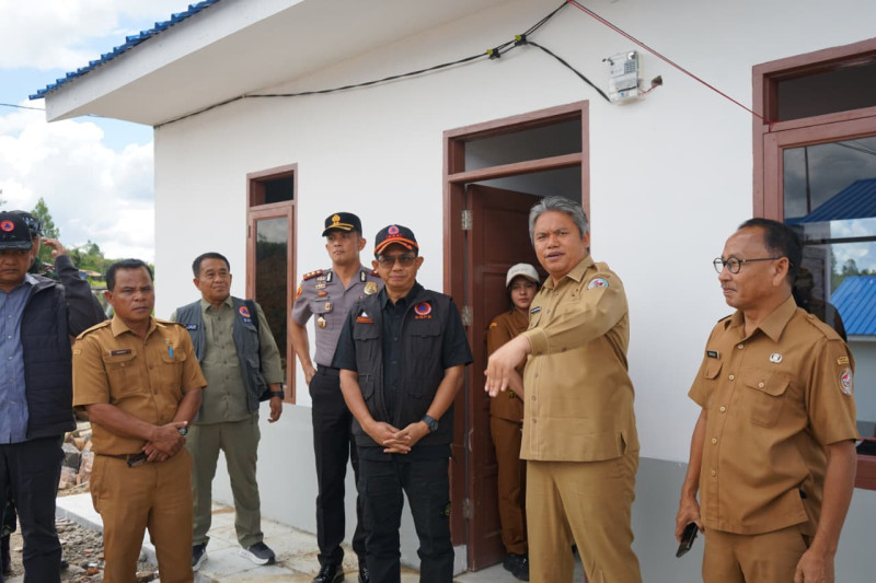 BNPB Tinjau Progres Huntap di Taput, 103 Unit Ditarget Rampung Mei 2026